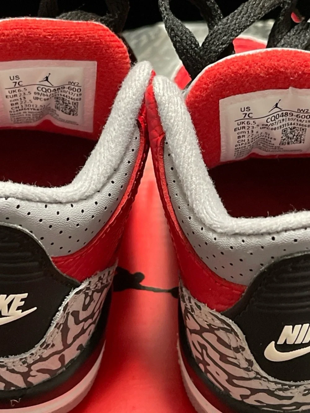 Jordan Toddler Sneakers in Red, Black, Gray